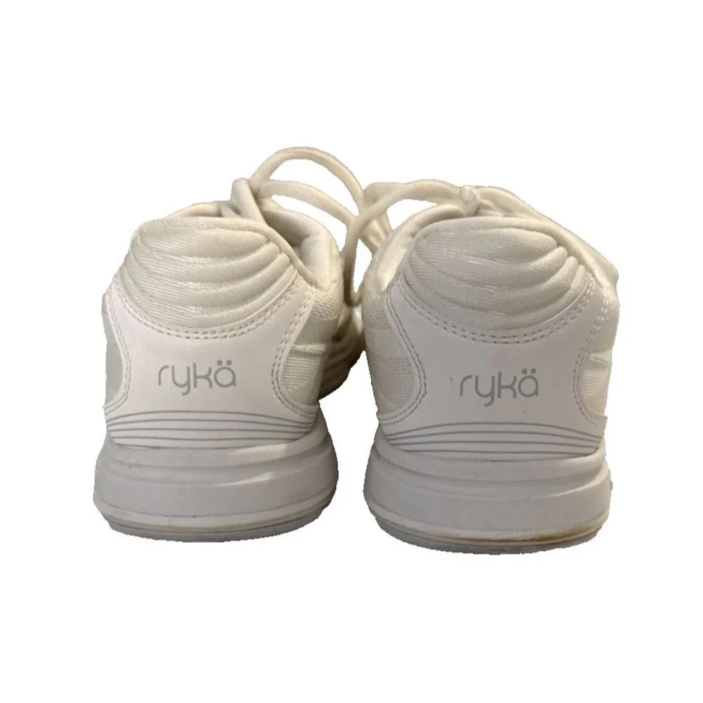 Ryka Devotion Plus 3 White Walking Sneakers Womens Shoes 8M Arch Support Re-Zorb